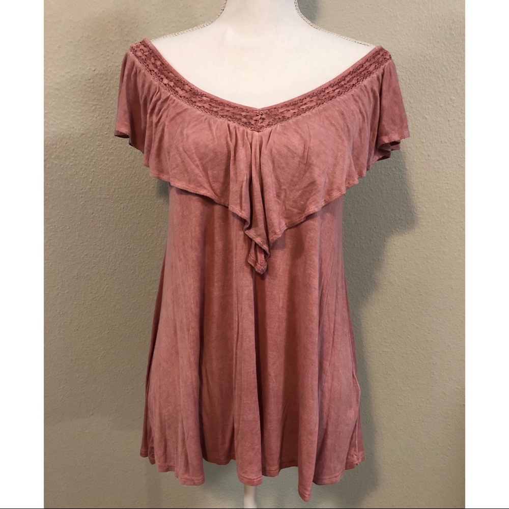 Off the shoulder Tunic